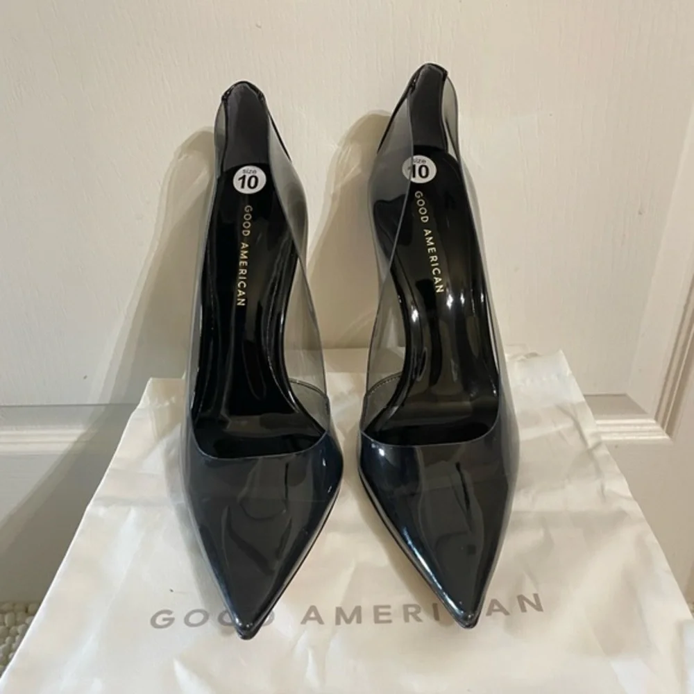GOOD AMERICAN Cinder-F-cking-Rella High Heel Pumps